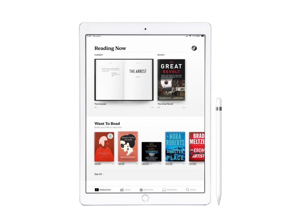 manage your library in Apple Books on iPhone and iPad