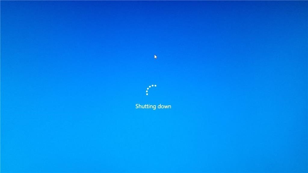 Windows 10 Won’t Shut Down
