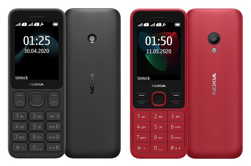 Nokia 125 and Nokia 150 feature phone announced