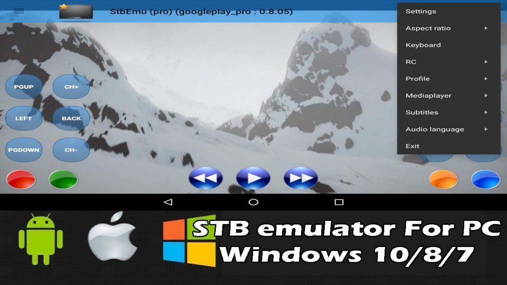 IPTV on STB Emulator for Windows