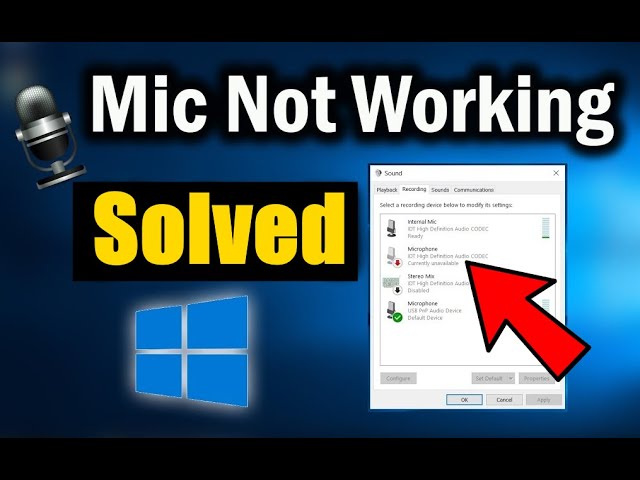 Microphone problems in windows 10Microphone problems in windows 10Microphone problems in windows 10