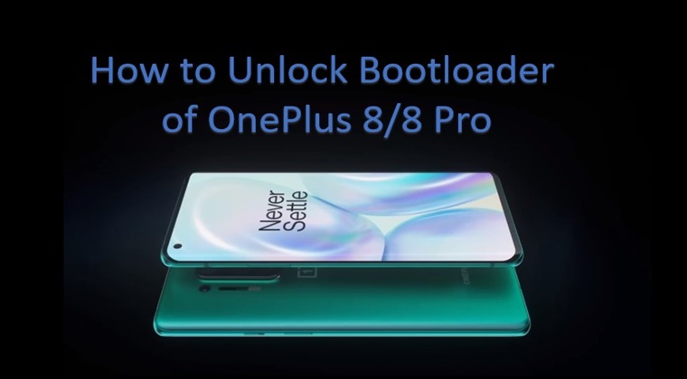 Unlock the bootloader on OnePlus 8