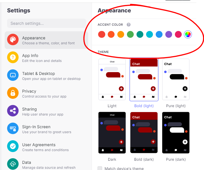 How To Change The Color Of Your App