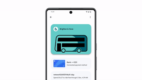 Google Wallet Transit History 